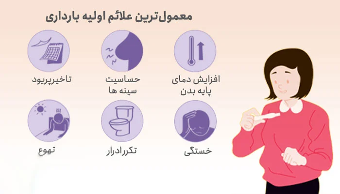 لیست ریزترین علائم اولیه بارداری + تجربیات خانم های باردار
