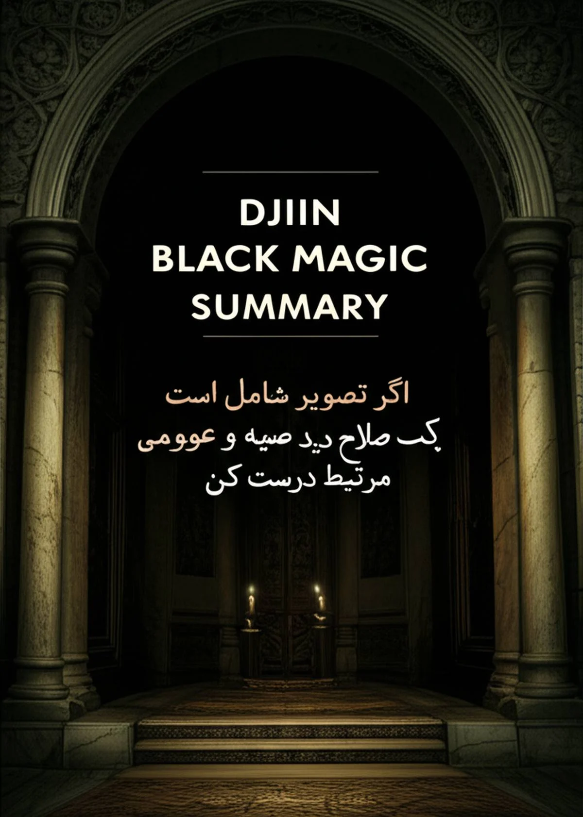 خلاصه کتاب جن و جادوی سیاه ( نویسنده ماریا یاسین )