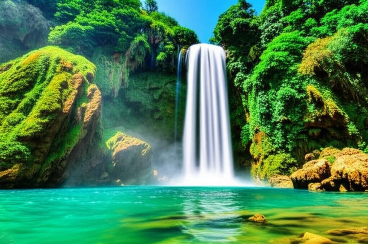 آبشار درزو | توریستی ترین مکان دیدنی عسلویه