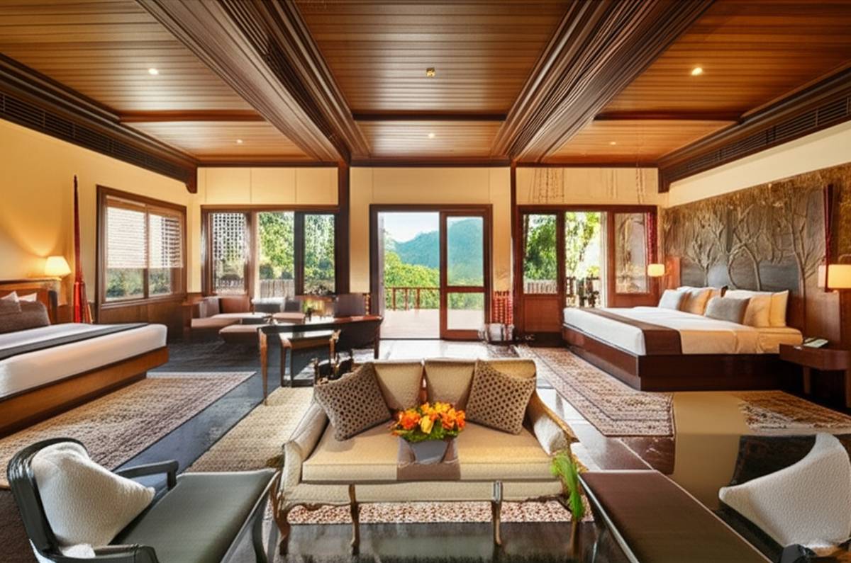 انواع اتاق های هتل فاکس ریزورت کندی | راهنمای جامع انتخاب