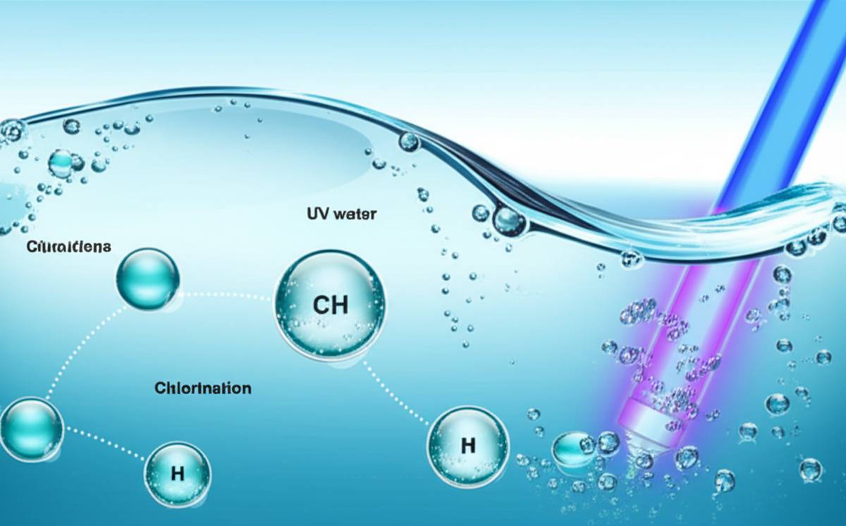 ضدعفونی و گندزدایی آب؛ از کلرزنی تا UV با راهکارهای اطلس آب
